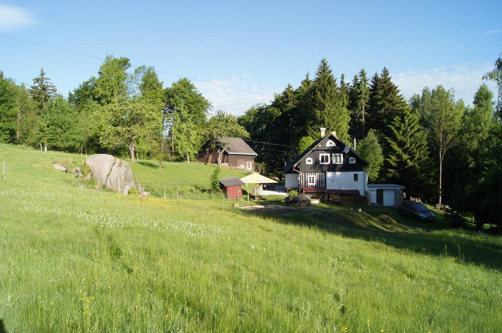 Na Slunecni Pohadkova Chaloupka Ve Sladke Dire Příchovice 外观 照片