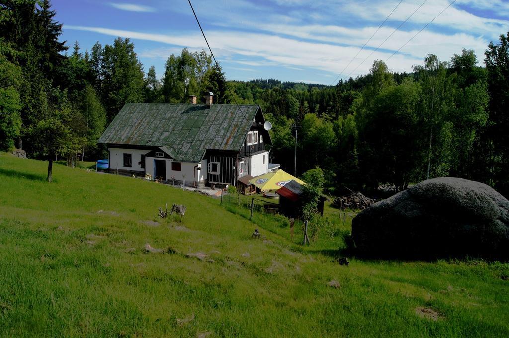 Na Slunecni Pohadkova Chaloupka Ve Sladke Dire Příchovice 外观 照片